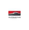 auto car logo template vector image