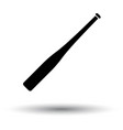 baseball bat icon vector image