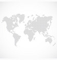 dotted world map vector image