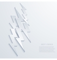 modern lightning background vector image