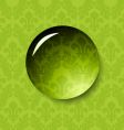 water drop wallpaper vector image vector image