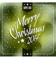 2014 christmas and new year themed frame vector image vector image