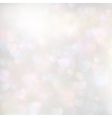 defocused hearts bokeh background eps 10 vector image vector image