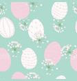 easter seamless pattern for wrapping paper vector image vector image