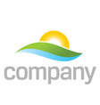 natural treatment logo vector image vector image