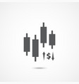 stock icon on white vector image
