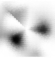 abstract halftone texture black and white vector image