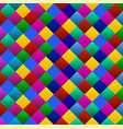 abstract background with colorful squares vector image