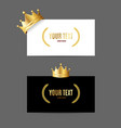 realistic detailed 3d banner paper corner vcard vector image vector image
