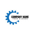 gear logo template vector image