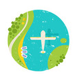 summer colorful travelling vector image