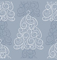 seamless winter pattern vector image