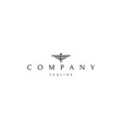 logo on which abstract image vector image vector image