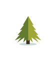 christmas tree icon modern style fir symbol vector image vector image