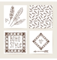 boho vector image
