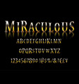 stylish sign magic show vector image vector image