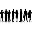 business conversations vector image vector image
