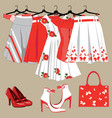 womens clothing vector image