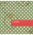 abstract coffee rings background vector image vector image