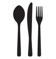 monochrome pattern of dining accessorie - forks vector image