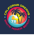 california - vintage badge vector image vector image