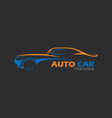 car logo emblems badges for service vector image