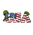 us army symbol military emblem of america american vector image
