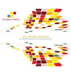 Multicolor checked background Royalty Free Vector Image