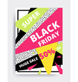 sale banner template vector image vector image