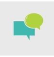 speech bubble icon vector image