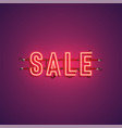 high-detailed realistic neon word vector image