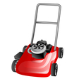 lawn mower vector image