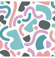 geometric shape lines dots seamless pattern vector image