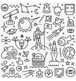 space icons vector image