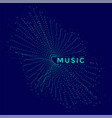 music poster design abstract background vector image vector image