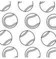 tennis ball sport seamless pattern vector image vector image