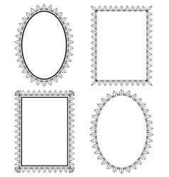 Black vintage frame Royalty Free Vector Image - VectorStock