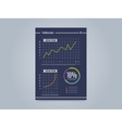 business brochure template vector image vector image