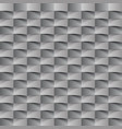 abstract 3d geometric background white seamless vector image