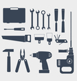 instrument set vector image