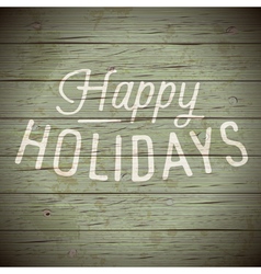 Merry Christmas greetings slogan on chalkboard Vector Image