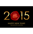 2015 best year 100 satisfaction guaranteed vector image vector image