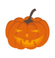 happy halloween pumpkin element vector image vector image