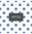 christmas seamless geometric pattern vector image vector image
