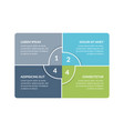infographic temp vector image vector image