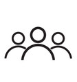 people icon design vector image