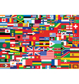 flags background vector image