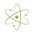 atom orbit symbol icon vector image vector image