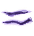 violet watercolor abstract background form vector image vector image