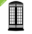 call box vector image vector image